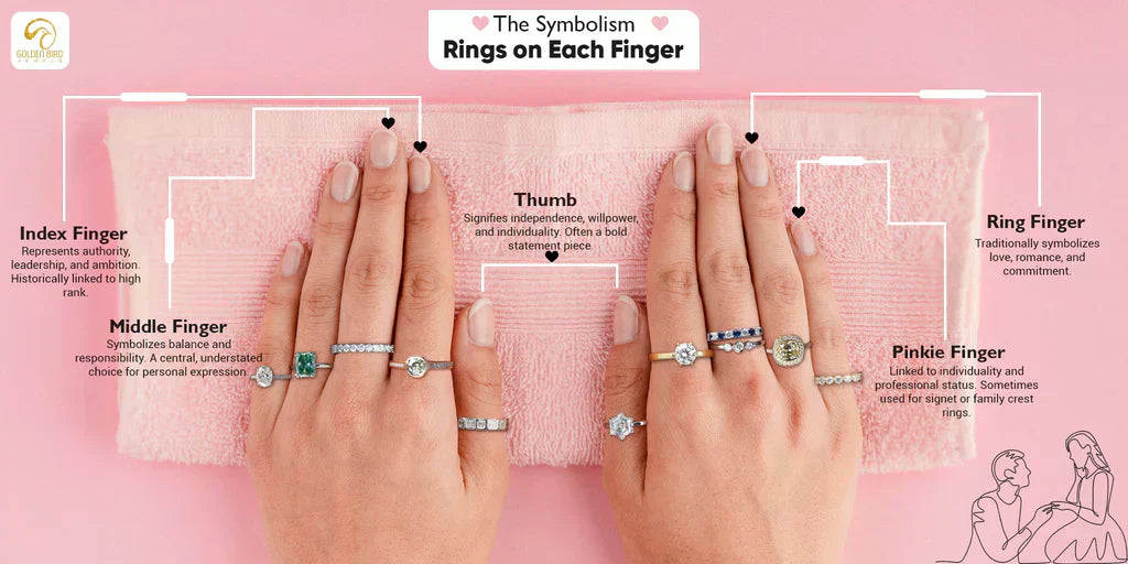 Symbolism of Wearing Rings In Each Finger