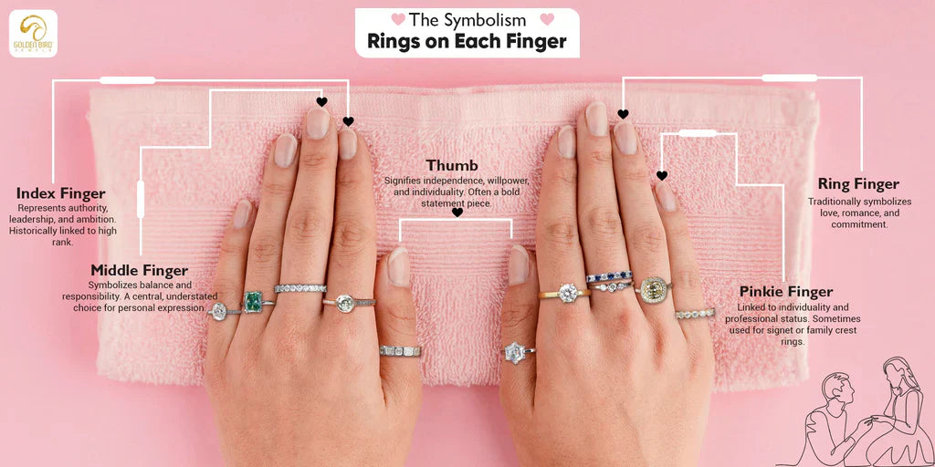 Symbolism of Wearing Rings In Each Finger