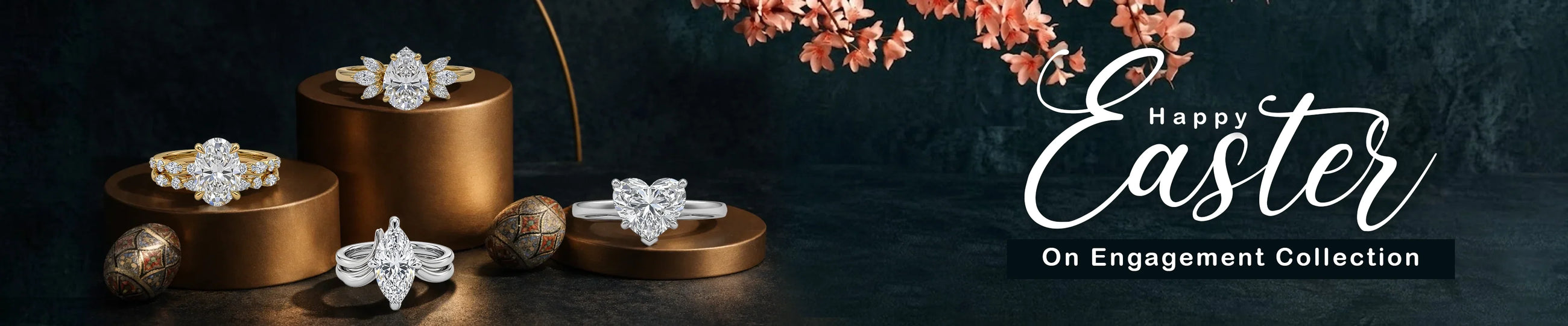 Easter sale on engagement rings with special holiday discount
