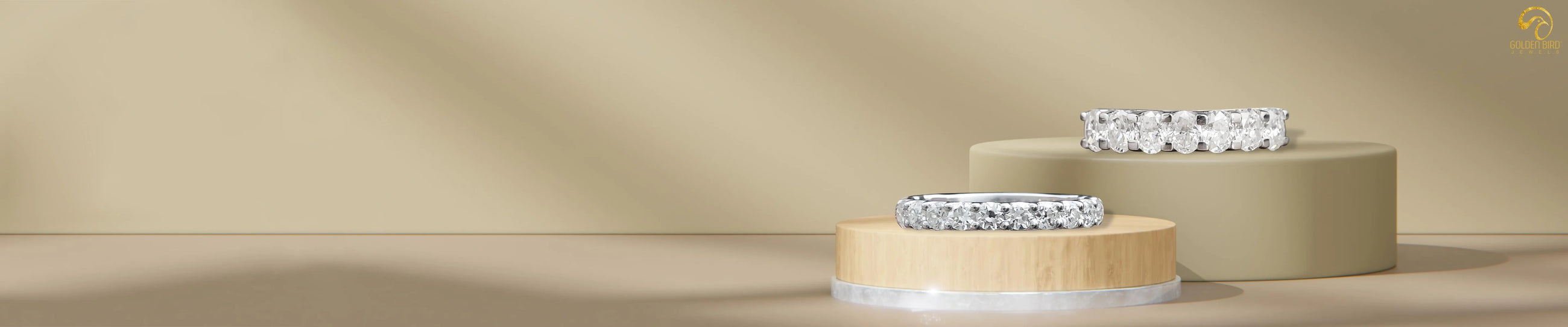 Moissanite Eternity Bands