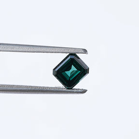 View Of Old mine Asscher Cut Loose Moissanite 