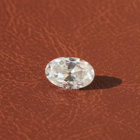 View Of Moval Moissanite Stone 