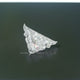 View of Antique Bull Cut Loose Moissanite 