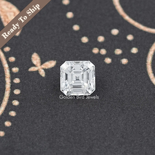 Asscher Cut Moissanite Loose Stone