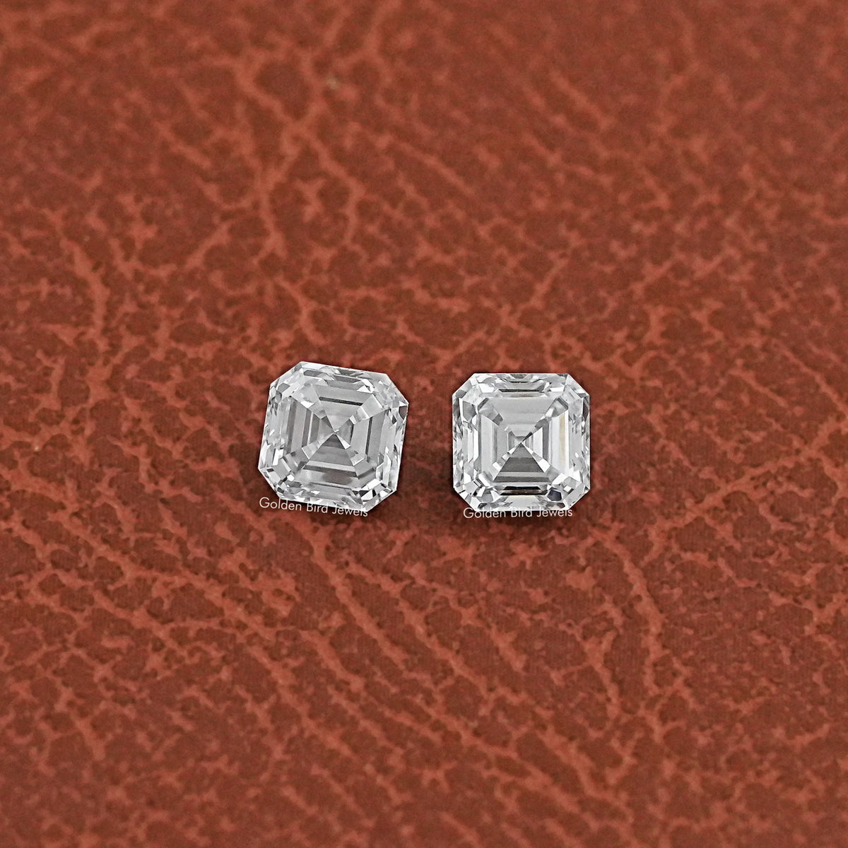 Detailed View Of Asscher Cut Lab Grown Diamond Matching