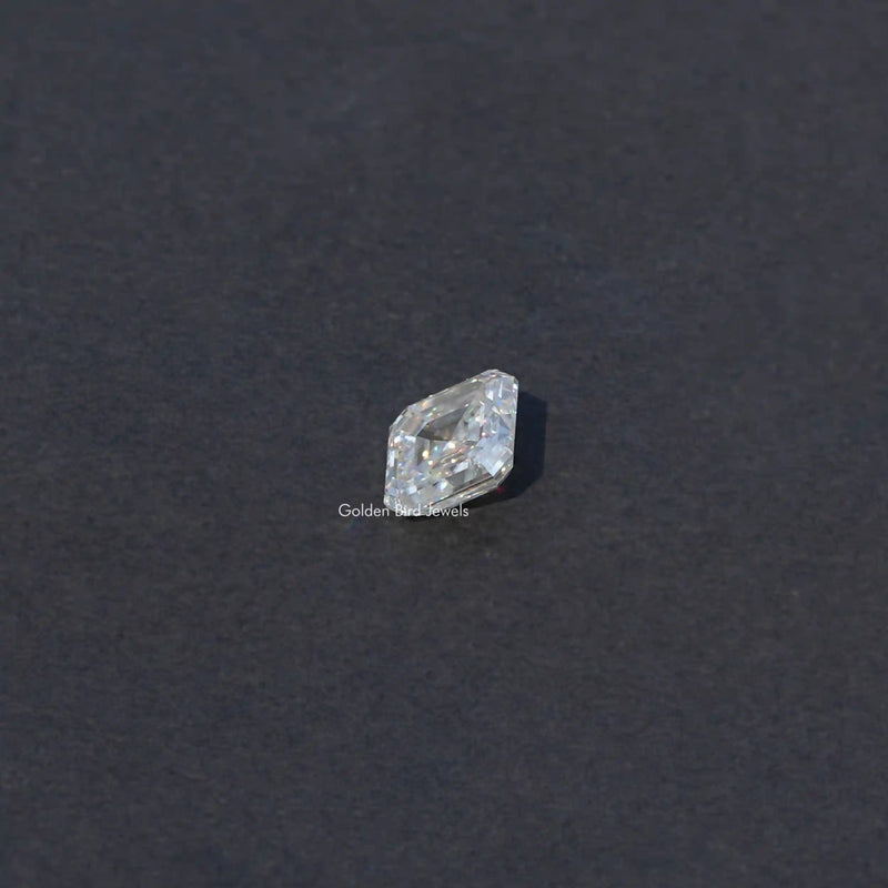 1.85 CT Colorless Asscher Moissanite Loose Stone