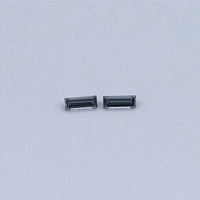 Top View of Baguette Cut Loose moissanite