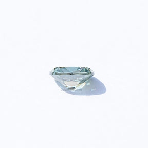 Side View Of Moissanite Old Mine Cushion Cut Loose Stone