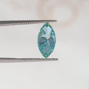 Blue Marquise Cut Moissanite Loose Stone
