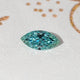 Blue Marquise Cut Moissanite Loose Stone