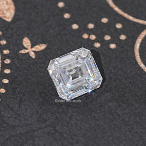 View Of Old Mine Asscher Cut Loose Moissanite