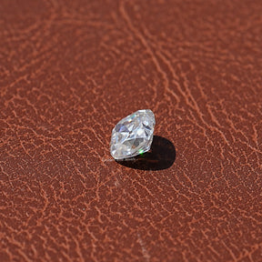 Side View Of Moissanite Old Mine Cushion Cut Stone