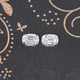 Colorless Old Mine Cushion Moissanite Loose Pair