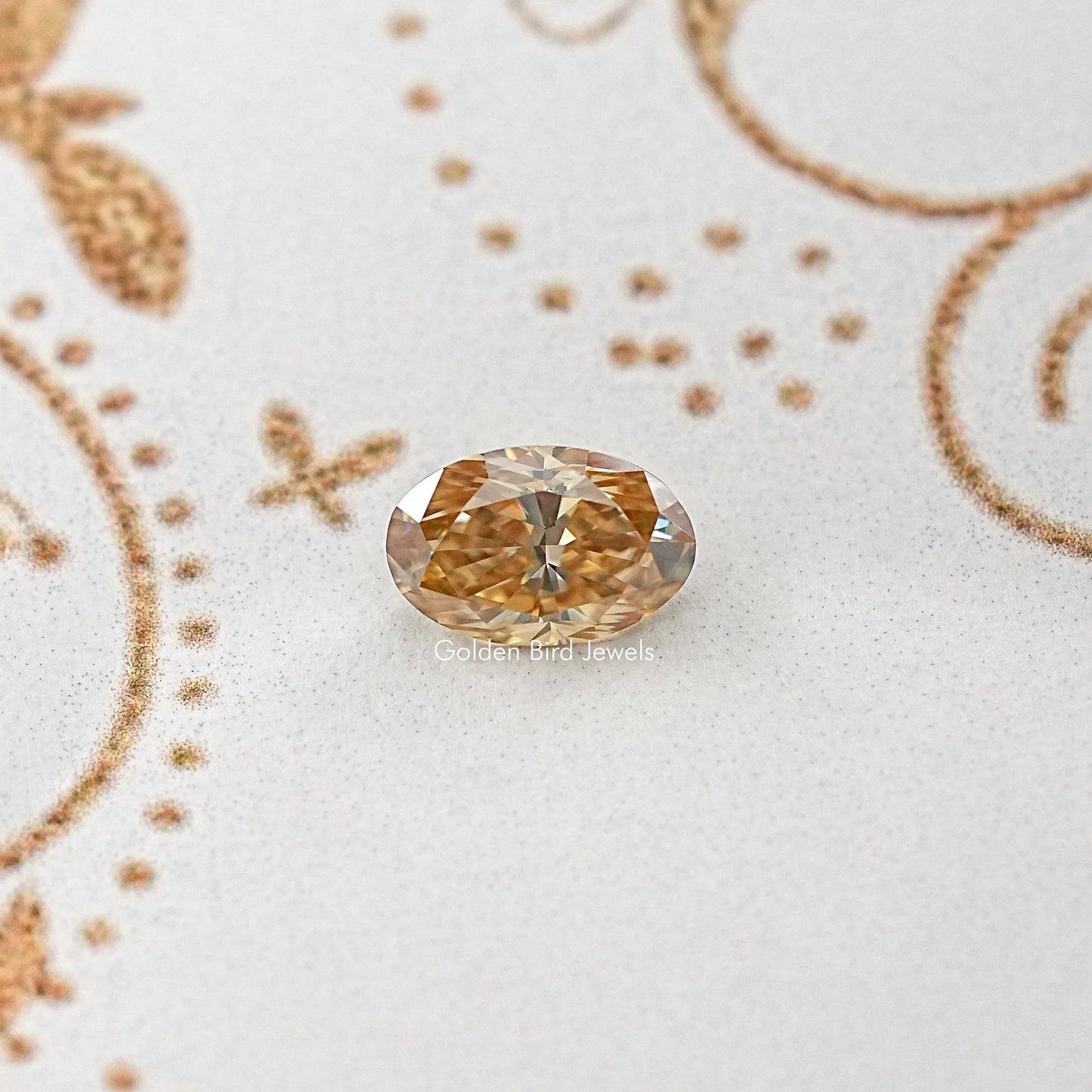 Crushed Ice Oval Moissanite Loose Stone
