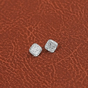 Detailed View Of Lab Diamond Cushion Cut Matching Pair