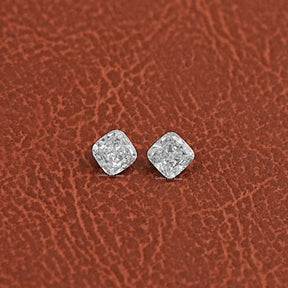 Top View of  Cushion Cut Diamond Matching Pair