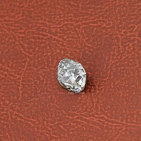 View Of Old Mine Cushion Cut Lab Diamond In White