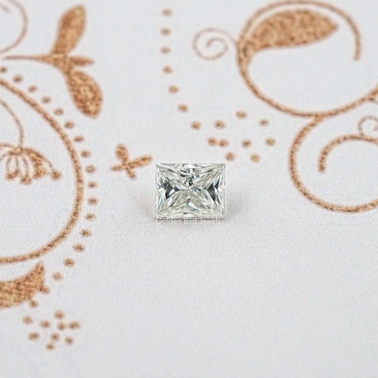 Elongated Princess Moissanite Loose Stone