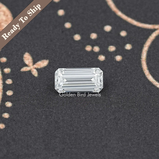 Emerald Cut Moissanite Loose Stone