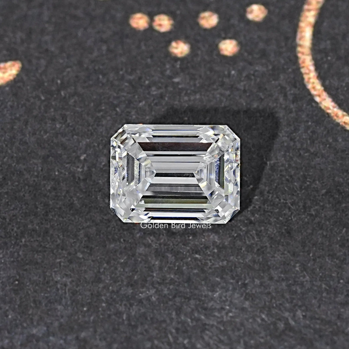 Emerald Moissanite Loose Stone