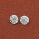 View Of Old European Round Cut Loose Diamond Pair