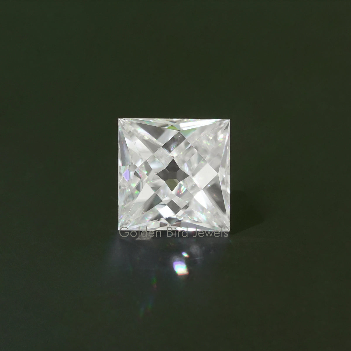 View Of a French Cut Antique Loose Stone 