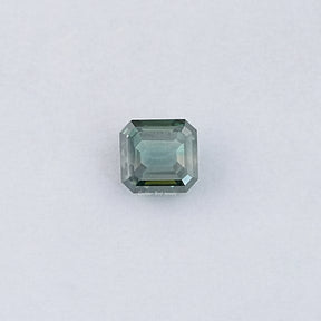 View Of Green Emerald Cut Loose Moissanite 