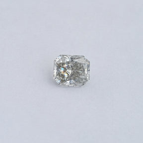View Of Grey radiant Cut Loose Moissanite 