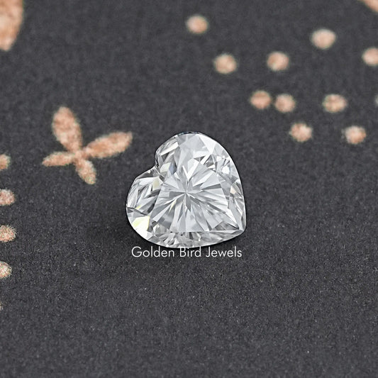 Heart Cut Moissanite Loose Stone