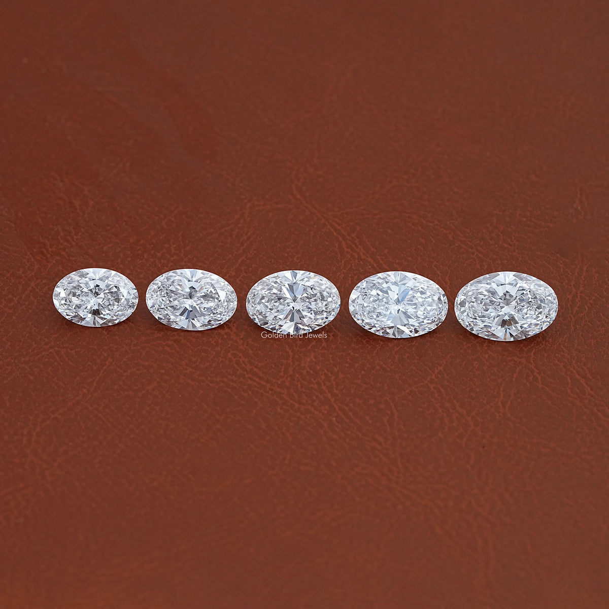 View Of IGI Certified Oval Cut Lab Loose Diamond 
