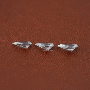Side View Of Pear Cut Loose Lab Diamond