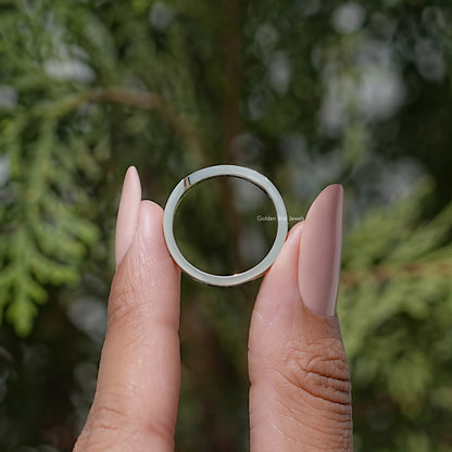 Round Cut Tinny Lab Grown Diamond Wedding Band