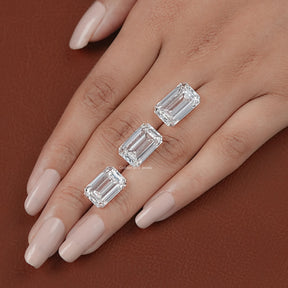 IGI Certified Emerald Cut Loose Lab Diamond