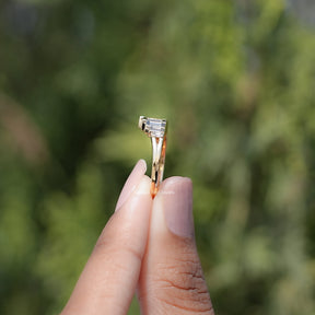 Baguette Cut Lab Diamond Seven Stone Ring