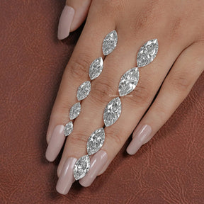 Lab Grown Marquise Shape Loose Diamond In White
