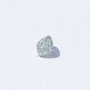 Side View Of Moissanite Old Mine Cushion Cut Stone