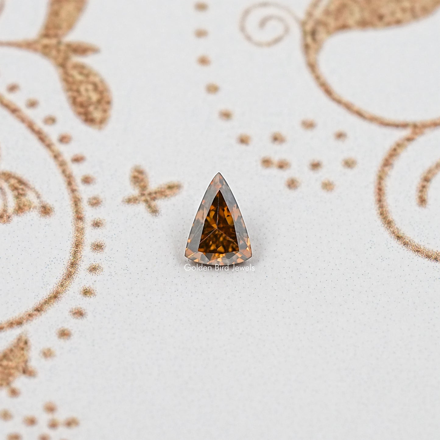Long Trillion Cut Moissanite Loose Stone