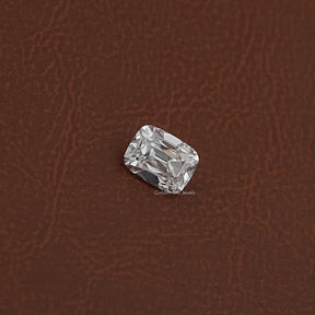 Top View of Loose  Elongated Old mine cushion lab diamond 