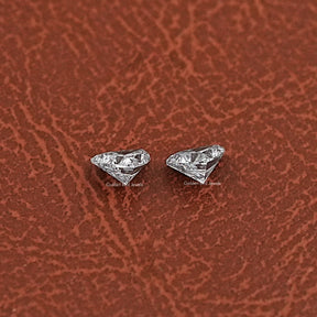 Cross View Of Lab Grown Trillion Cut Diamond