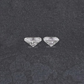 Radiant Cut Loose Moissanite Pair