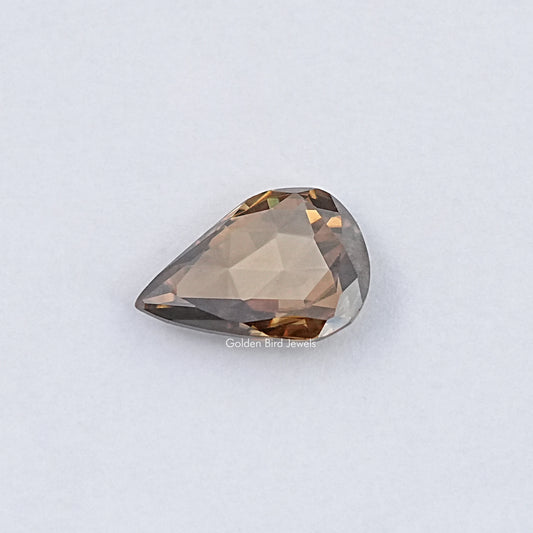 Rose Cut Pear Loose Moissanite