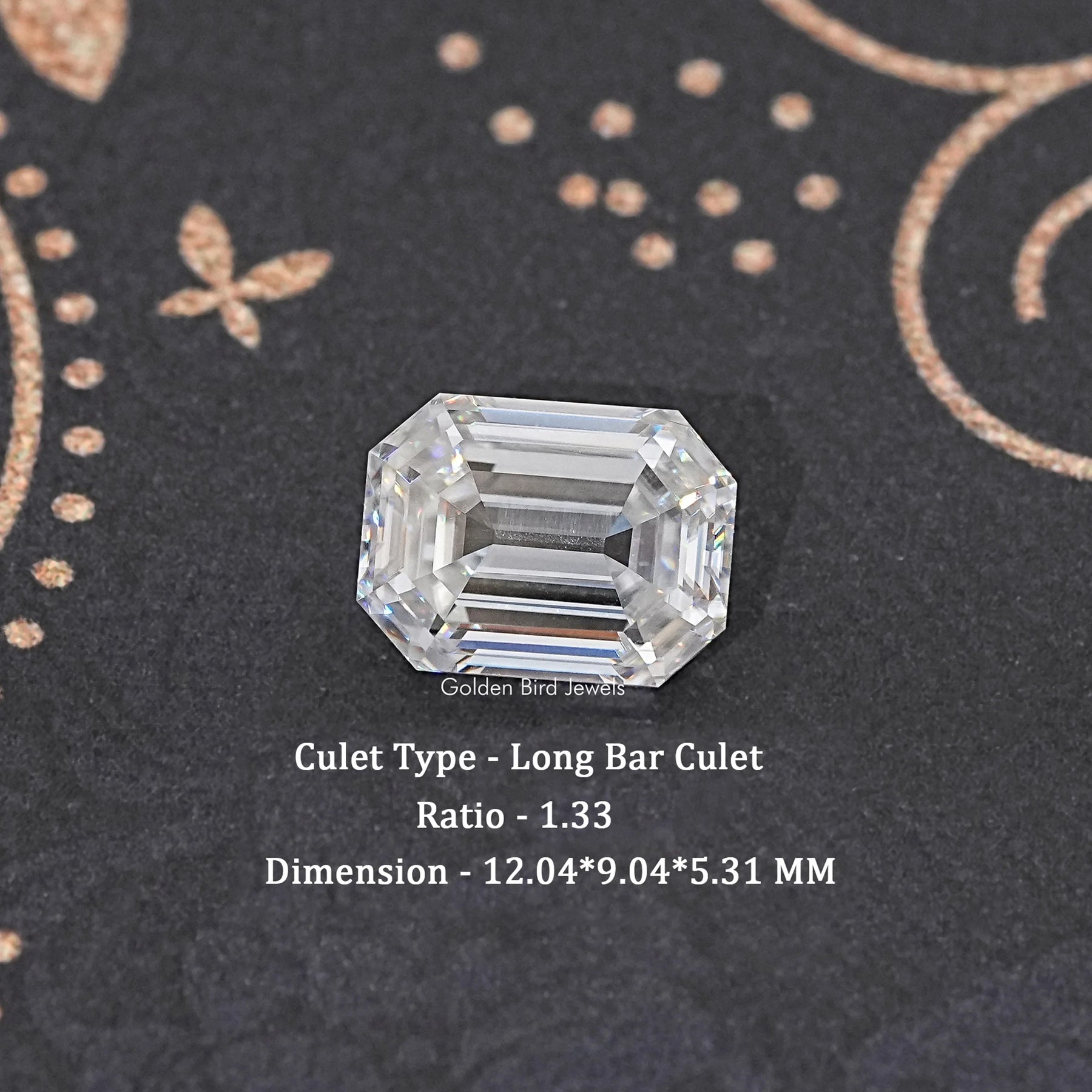 Colorless Old Mine Emerald Loose Stone