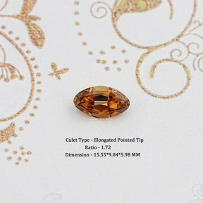 Old Mine Cut Moval Loose Moissanite Stone