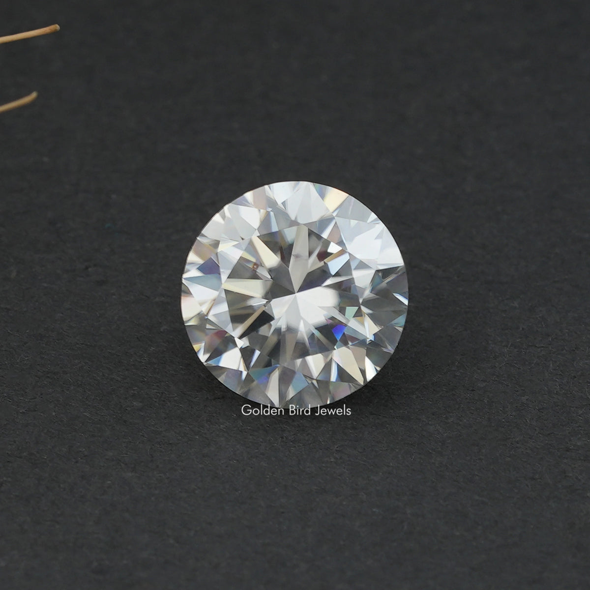 Heart And Arrow Cut Round Loose Moissanite