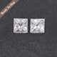View Of French Cut Loose Moissanite Pair