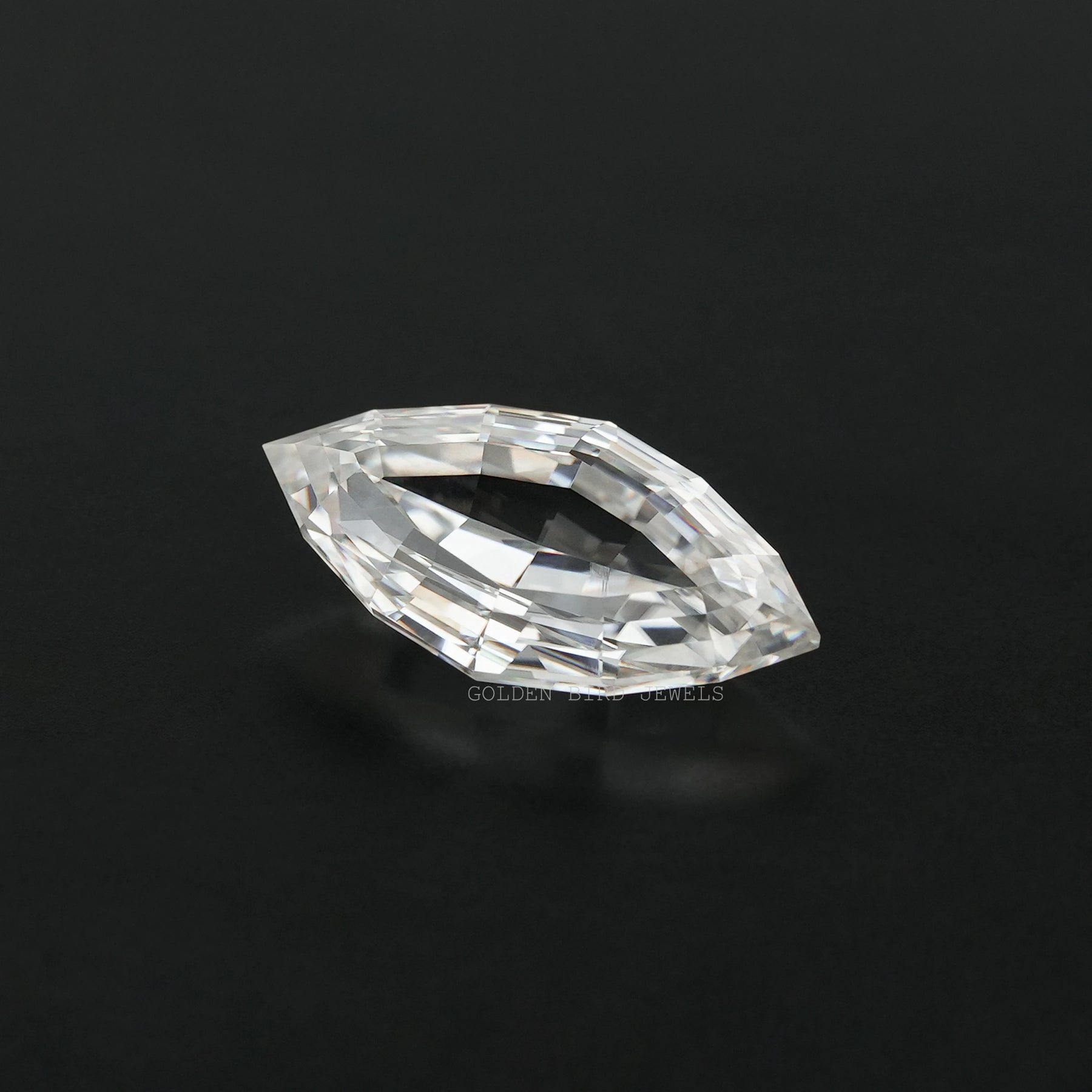 Step Cut Marquise Loose Moissanite