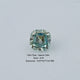 Light Blue Old Mine Cushion Loose Moissanite