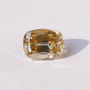 Elongated Old Mine Cut Cushion Moissanite Stone