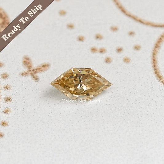 Dutch Marquise Cut Moissanite Gemstone