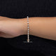 Lab Grown Diamond Marquise Tennis Bracelet
